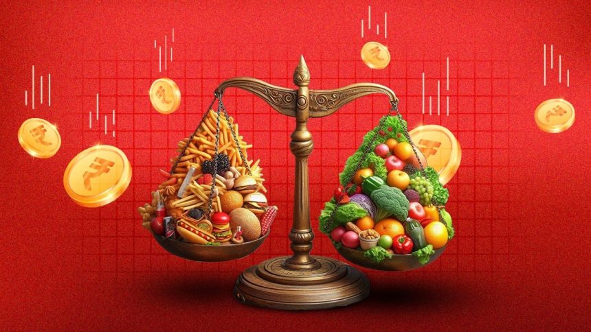 a recent two year analysis found that a basket of healthy food costs more than double that of less h