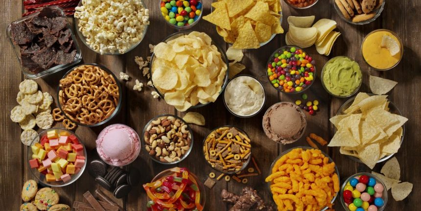 group of sweet and salty snacks perfect for binge royalty free image 1737489894.pjpeg