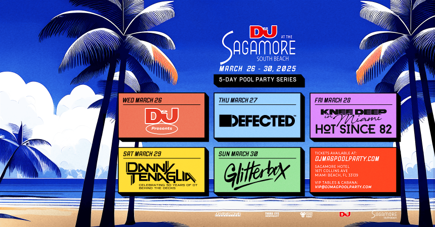 DJ Mag se vraća s 5 ekskluzivnih događanja na Miami Music 2025 u hotelu Sagamore
