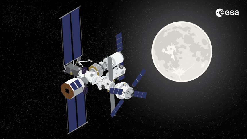 Gateway and the Moon ESA–K. Lochtenberg