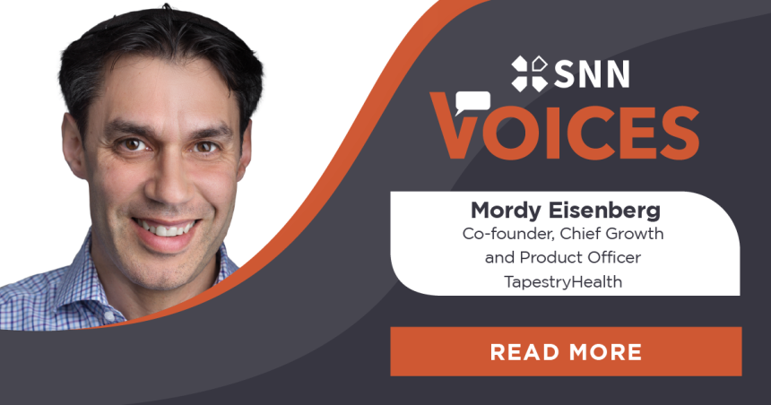 SNN Voices Mordy Eisenberg Co founder Chief Growth and Product Officer TapestryHealth social media