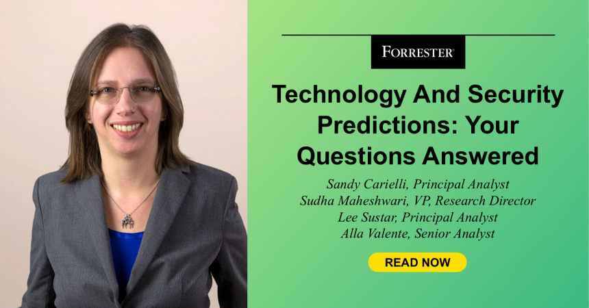 Technology And Security Predictions Questions Answered Carielli Blog