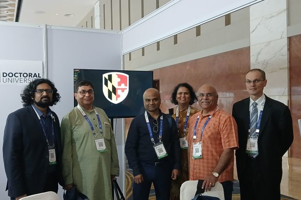 Delegacija UMBC-a na prestižnoj konferenciji o znanosti i tehnologiji u Indiji