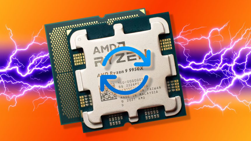 amd ryzen 9 9950x windows 11 update