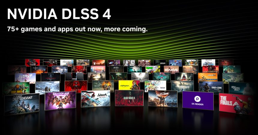 dlss 4 multi frame generation out now 75 games apps supported ogimage