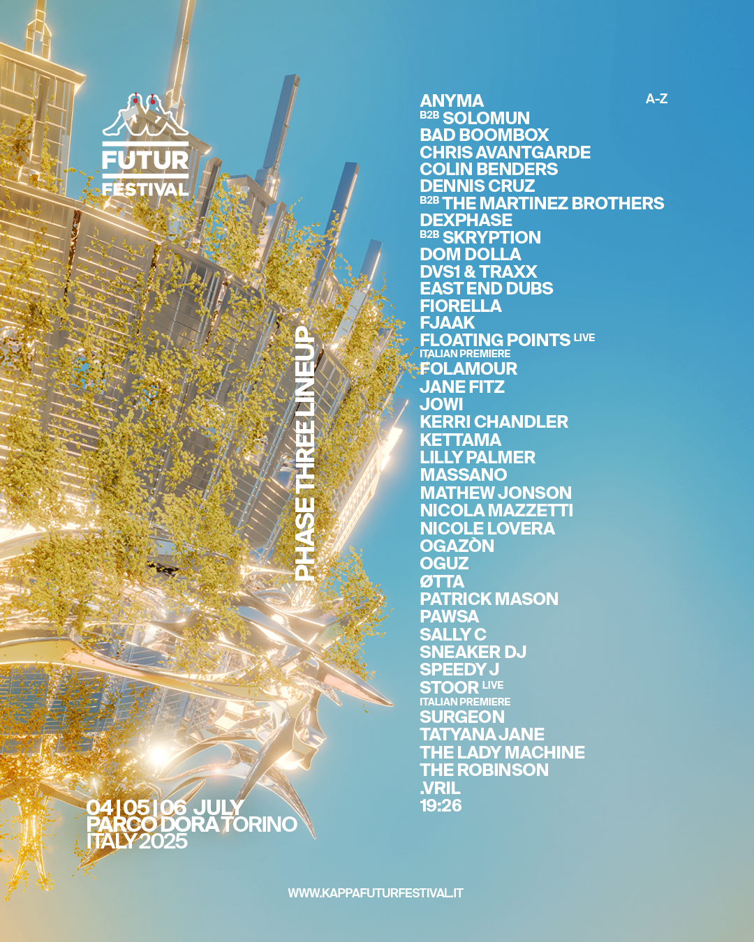 Kappa Futur Festival najavljuje line-up za fazu 3