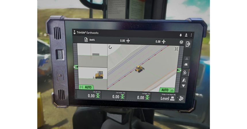 WPI Trimble Tech Outlet Image Trimble Earthworks example