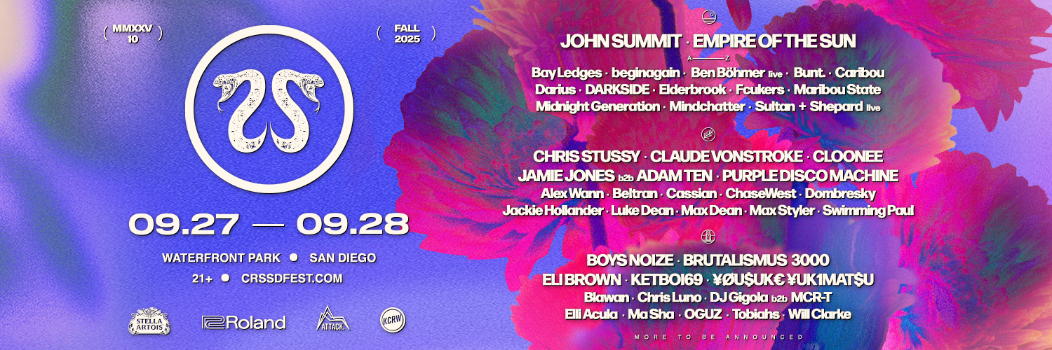 CRSSD Festival otkriva lineup za jesen 2025. povodom 10. obljetnice