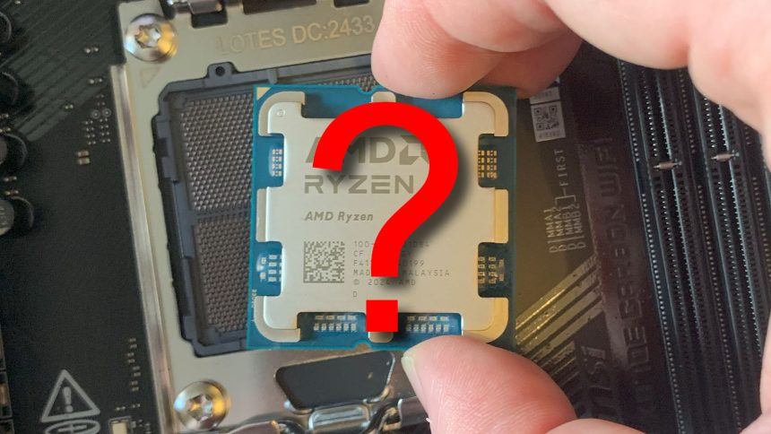 amd mystery new ryzen cpu
