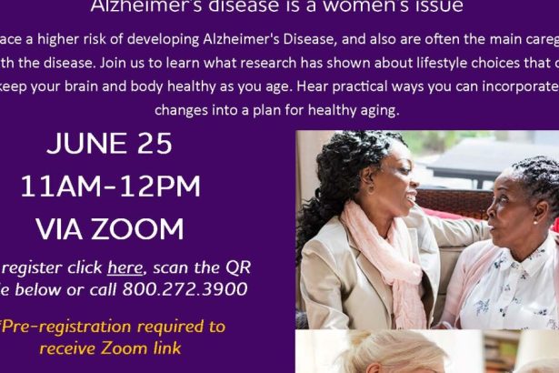Alzheimerova udruga: Zdrav život za vaš mozak i tijelo/žene i Alzheimerovu bolest