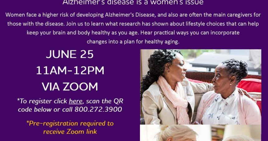 Alzheimerova udruga: Zdrav život za vaš mozak i tijelo/žene i Alzheimerovu bolest