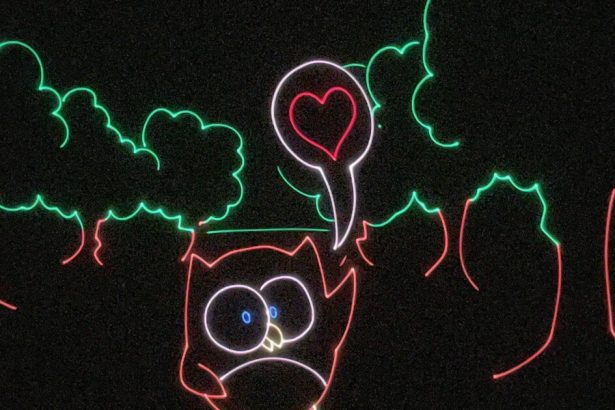Laserska elektronska plesna glazba