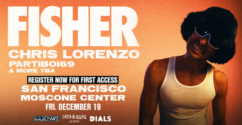 FISHER će biti vodeći izvođač prve EDM emisije u Moscone Centru ovog prosinca.