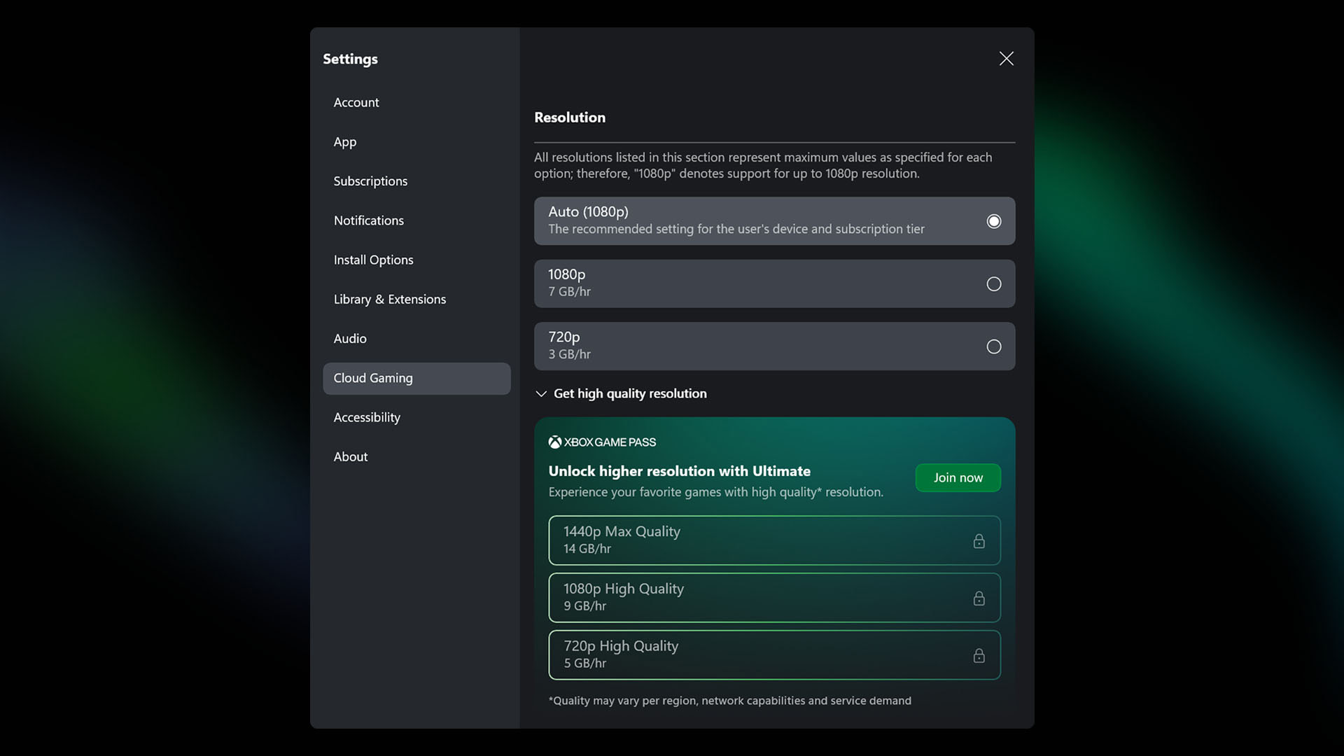 Rezolucija po izboru korisnika
