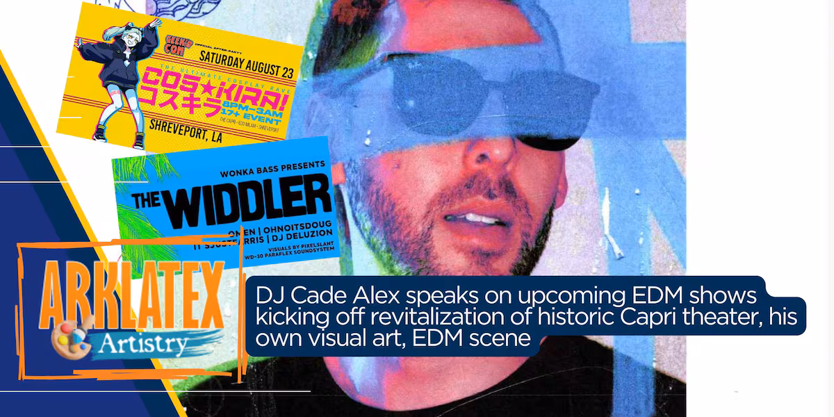 2 EDM događaja koja slave revitalizirano povijesno kazalište; DJ Cade Alex raspravlja o glazbi i umjetnosti