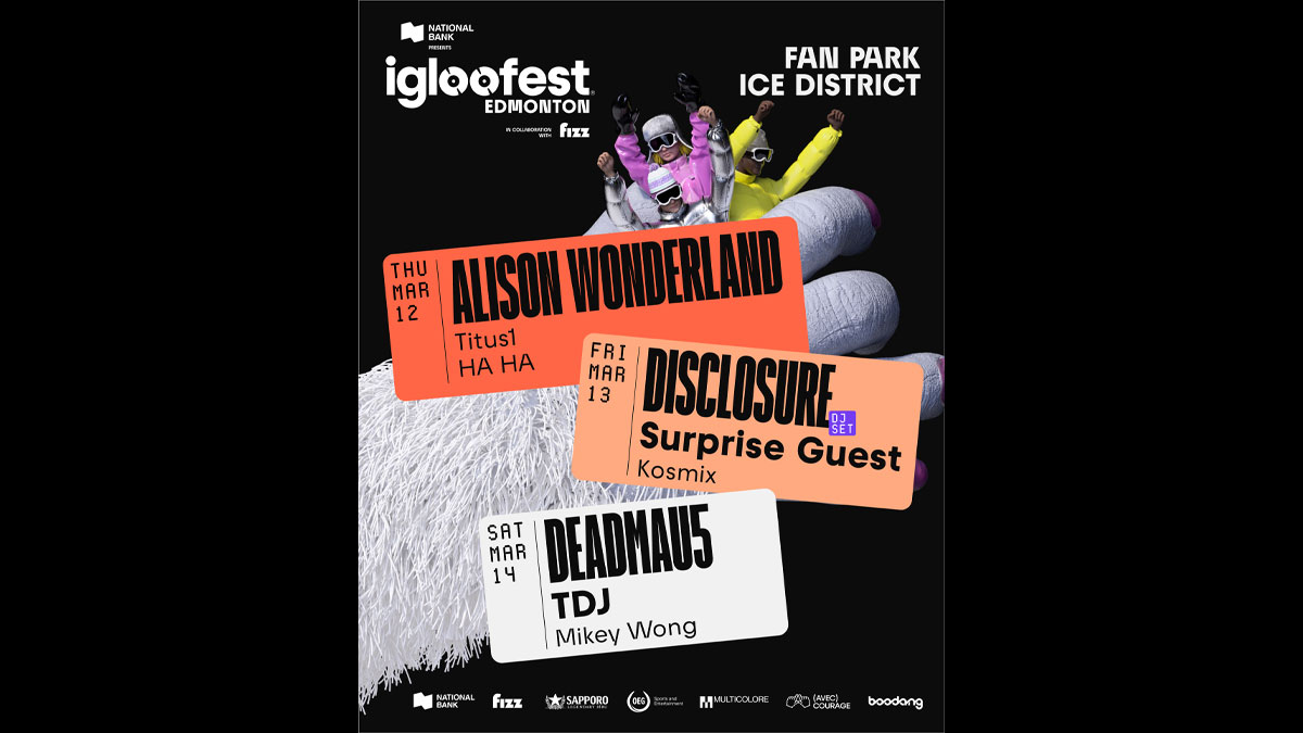 Igloofest Edmonton najavljuje lineup za 2026.