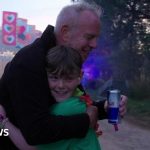 DJ Nadobudni, 11, upoznaje heroja Fatboya Slima nakon nastupa na festivalu