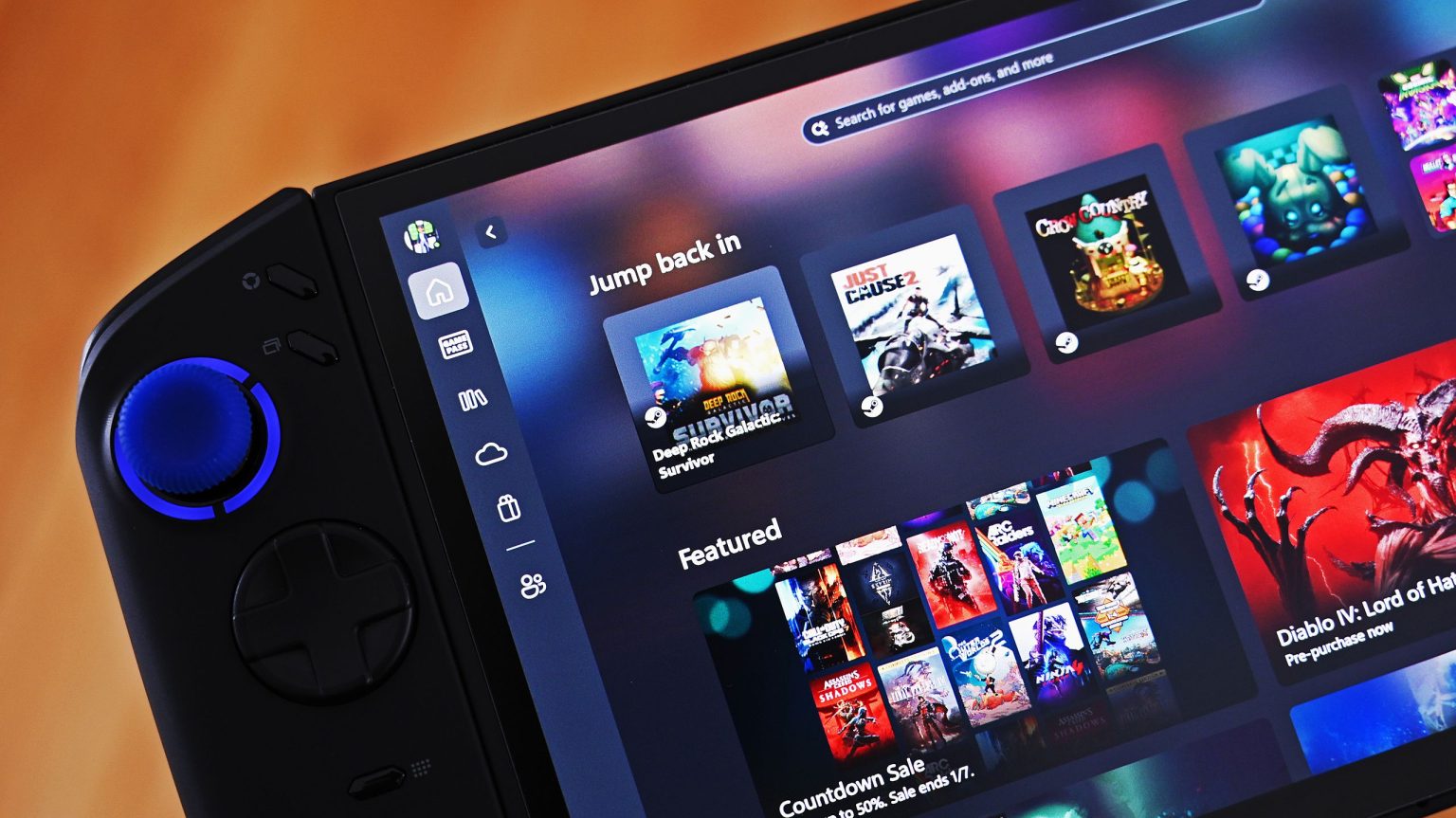 Novo ažuriranje Lenovo Legion Go poboljšava podršku za Xbox FSE