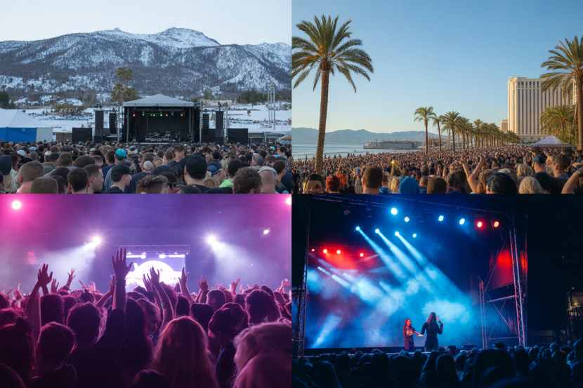 Kalifornija se pridružuje Floridi, Nevadi, Pennsylvaniji, Texasu i Coloradu u organizaciji vrhunskih prosinačkih glazbenih festivala širom SAD-a – Vaša ulaznica za nezaboravne zimske avanture