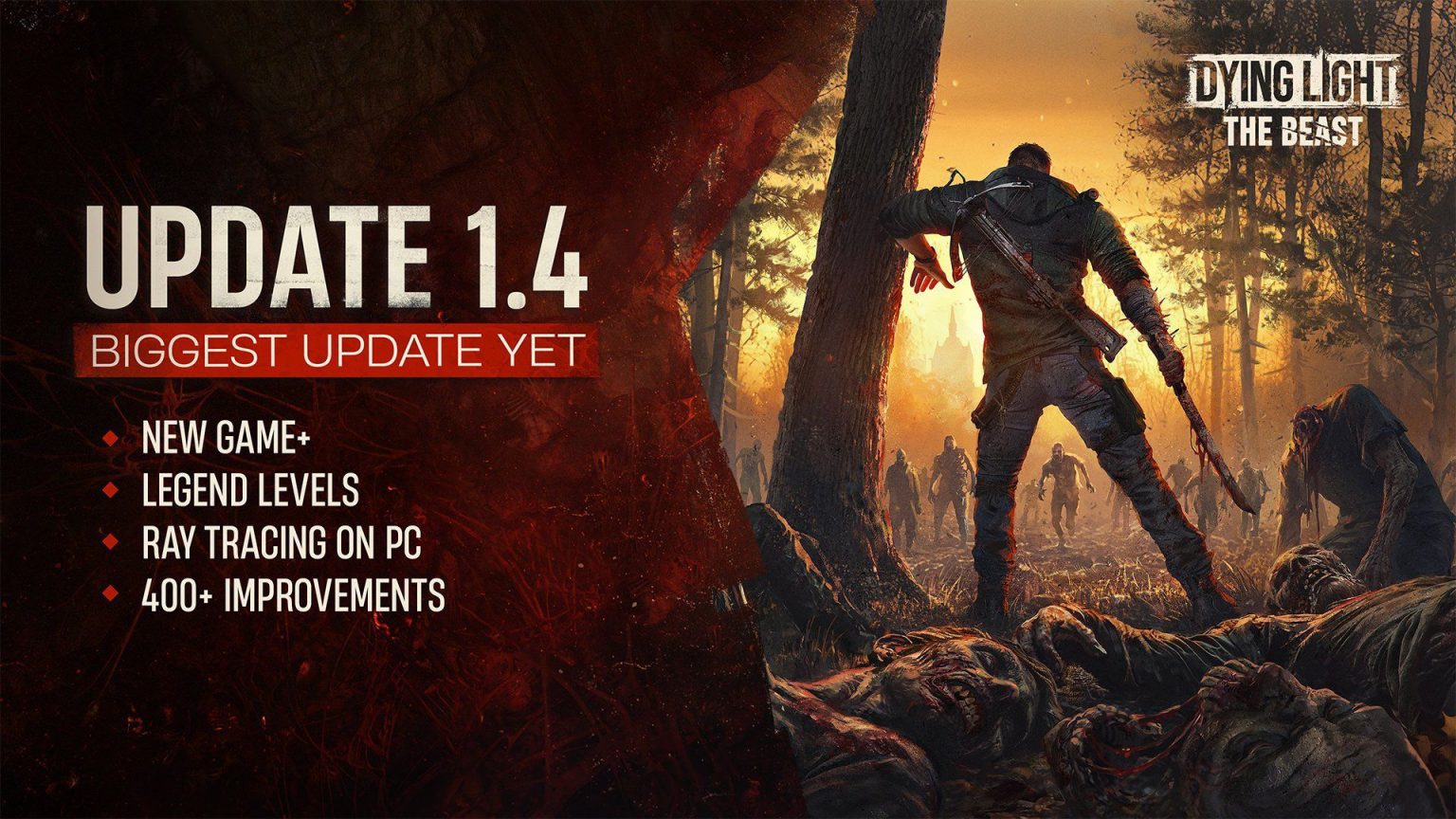 Sada je možda vrijeme da uronite u Dying Light: The Beast — ažuriranje 1.4 donosi New Game+ i stotine ispravki