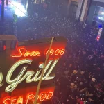 Tisuće ljudi dolaze u središte San Francisca na besplatni elektronski glazbeni show