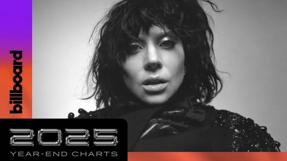 Lady Gaga na Billboardovoj godišnjoj ljestvici 2025. godine