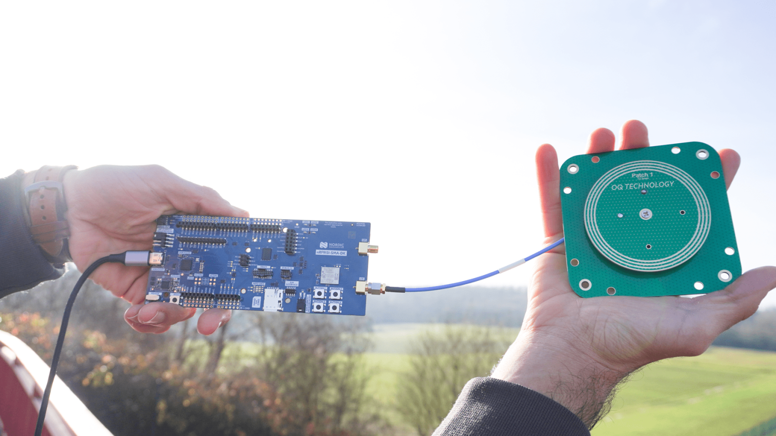 OQ tehnologija povezuje komercijalni IoT čipset s LEO satelitom