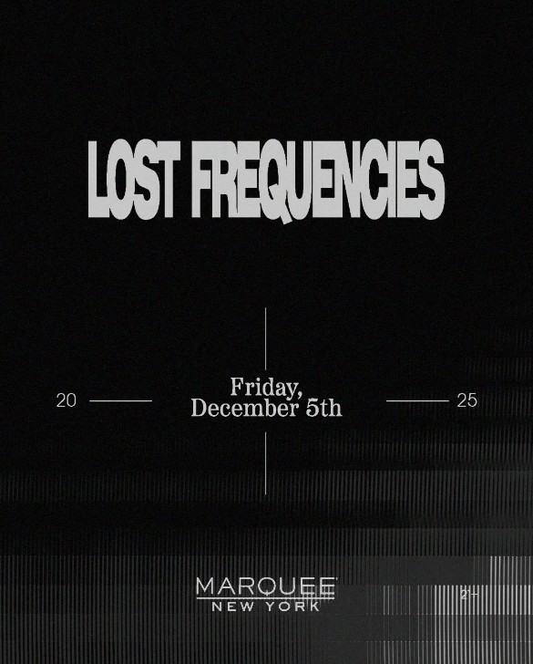 Uhvatite Lost Frequencies ovog vikenda u Marquee NY