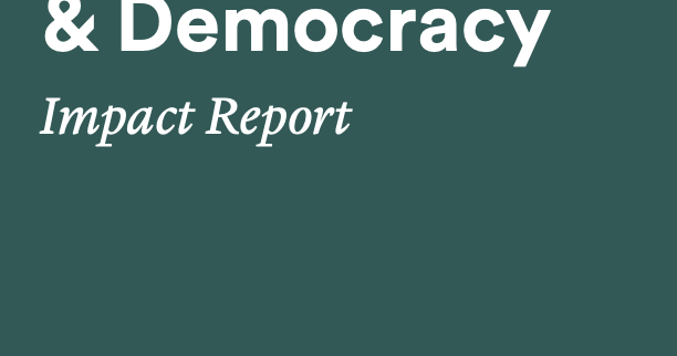 Izvješće o utjecaju tehnologije na demokraciju 2025.