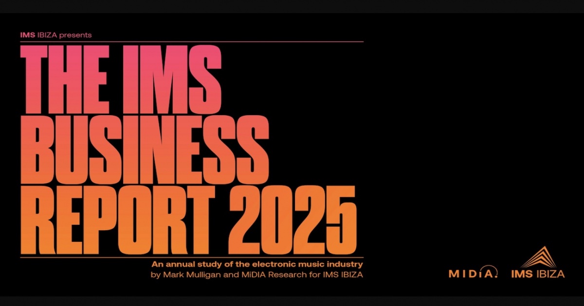 IMS Business Report 2025: Globalna industrija elektroničke glazbe procijenjena na 12,9 milijardi dolara | Život