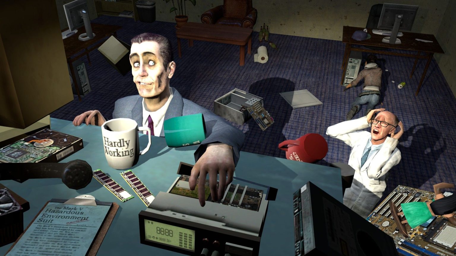 Gotovo 20 godina nakon pojavljivanja na Steamu, Garry’s Mod konačno rješava ‘nedovoljnu podršku za oružje koje koriste NPC’ i dopušta dr. Kleineru da koristi oružje.