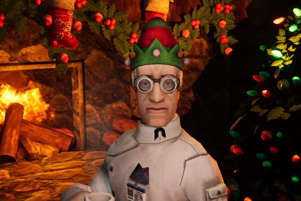 Ažuriranje Abiotic Factora 1.2 poziva vas da istražite ‘Prazničnu kriosferu’, svečanu međudimenzionalnu snježnu kuglu u kojoj sve gori iz nekog razloga.