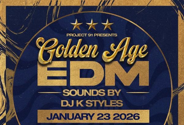 Zlatno Doba EDM Party s DJ K Stylesom od 23.01.26. do 24.01.26.