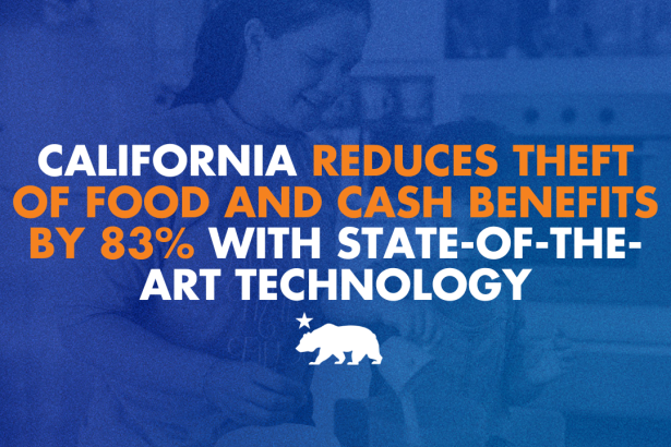 Kalifornija smanjuje krađu hrane i novčanih beneficija za 83% uz pomoć napredne tehnologije