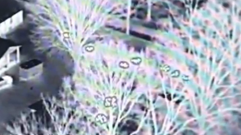 Tehnologija dronova pomaže vatrogascima u Monroeu u lociranju požara lišća