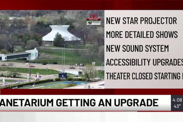 Planetarij u znanstvenom centru St. Louis dobit će značajna poboljšanja