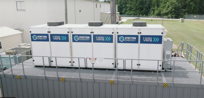 VRFB battery Stryten Energy 3