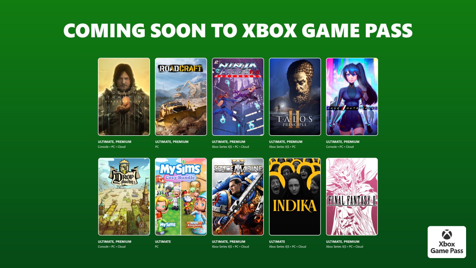 Dolazi na Xbox Game Pass: Warhammer 40,000: Space Marine II, Death Stranding Director’s Cut i još mnogo toga