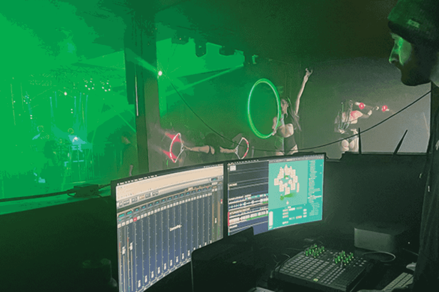 Iza kulisa EDM nastupa