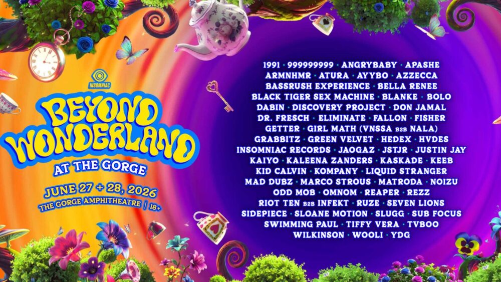 Beyond Wonderland PNW ukida postavu za 2026. s Rezzom, Fisherom, Seven Lions i drugima