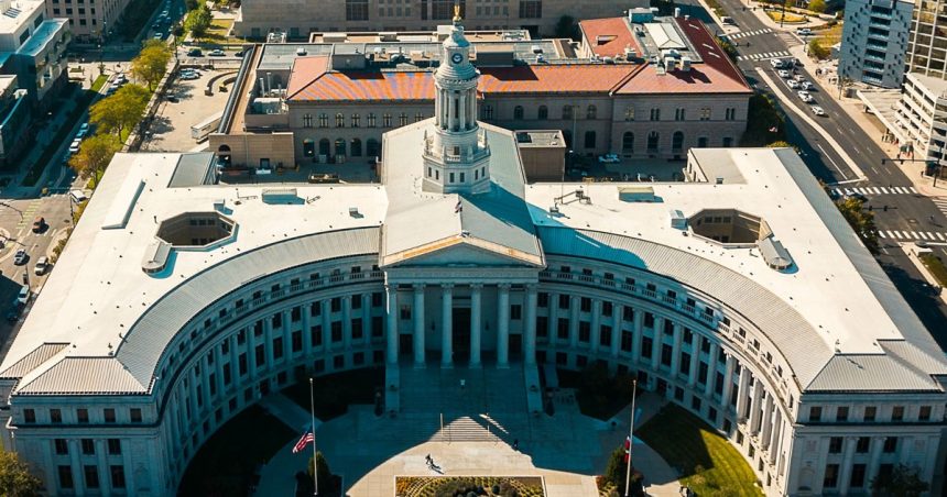 city and county building card
