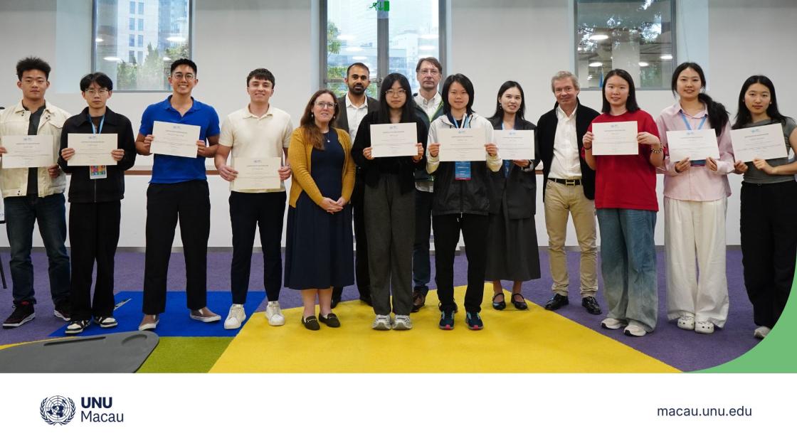 Successful Conclusion of the UNU Macau Digital Technology and Sustainable Development Talent Program Winter Camp