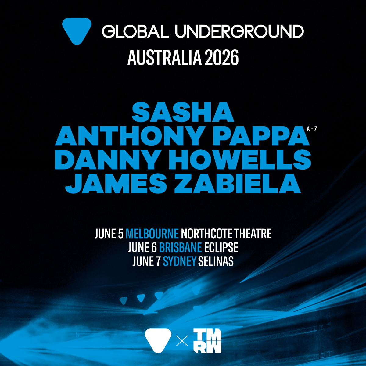 Global Underground Collaborates with Australian Scene: Legendary Artists Set for Nationwide Tour