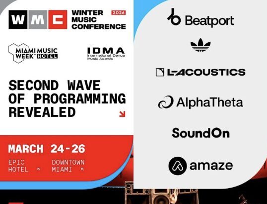 Winter Music Conference Reveals Additional Programming for Miami Music Week