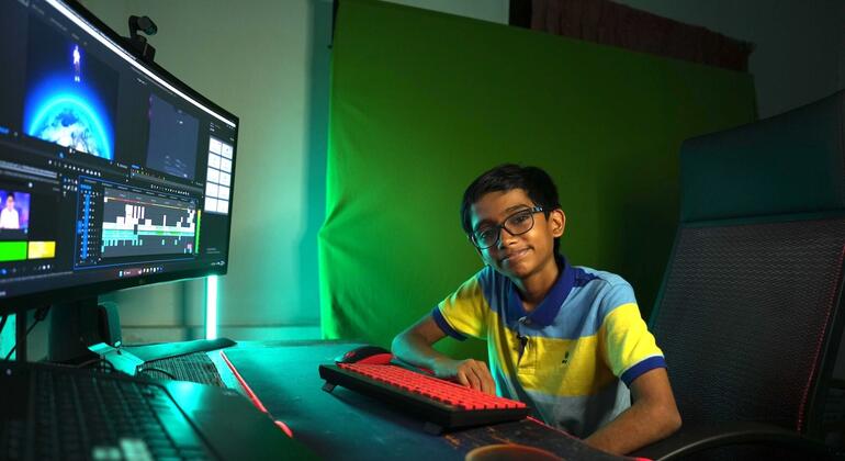 Young Innovator from India Encourages Youth to Embrace Technology
