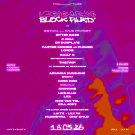 Lost Sundays Block Party Reveals Exciting Line-Up for a Four-Stage, 10-Hour Festival at Ivy Sydney