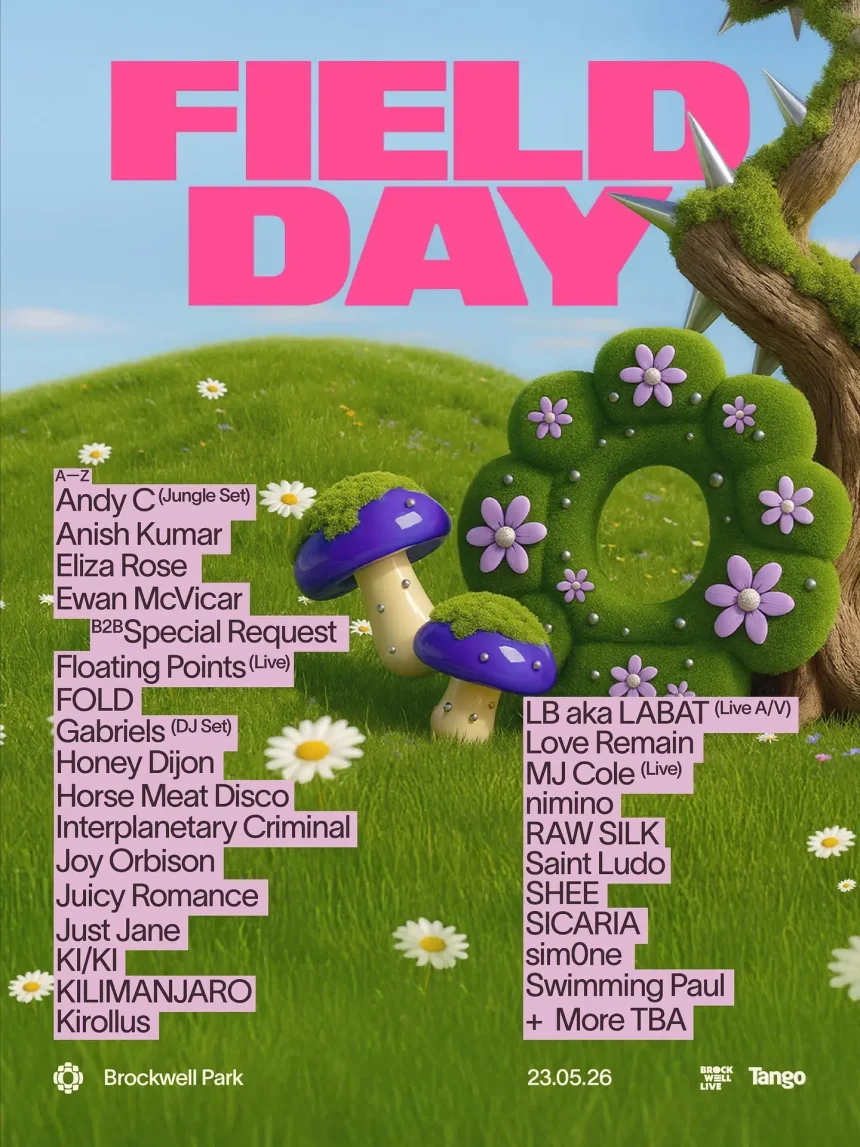 Field Day 2026 Festival Lineup Announced