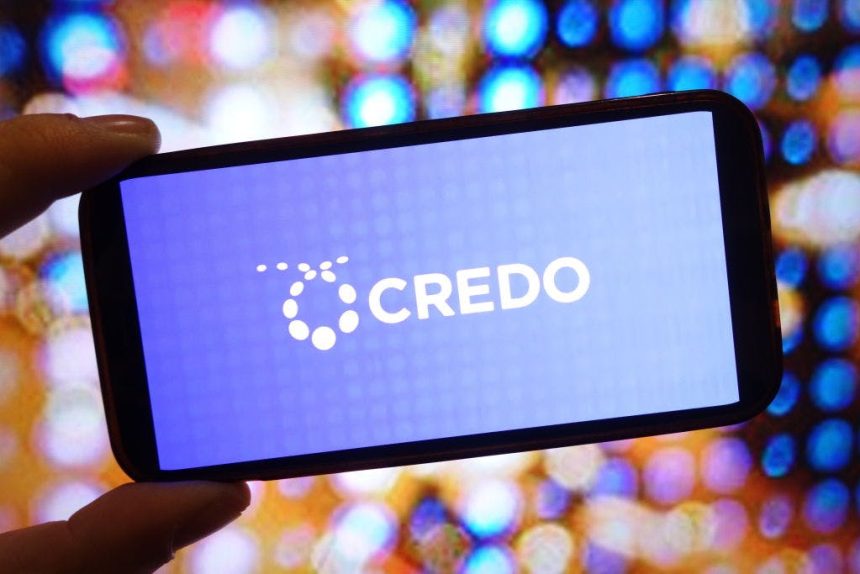 2199956249 in this photo illustration the credo technology company logo is seen displayed on a