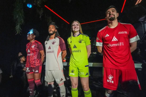 Detroit City FC Reveals Techno-Inspired Uniforms for 2026 Season