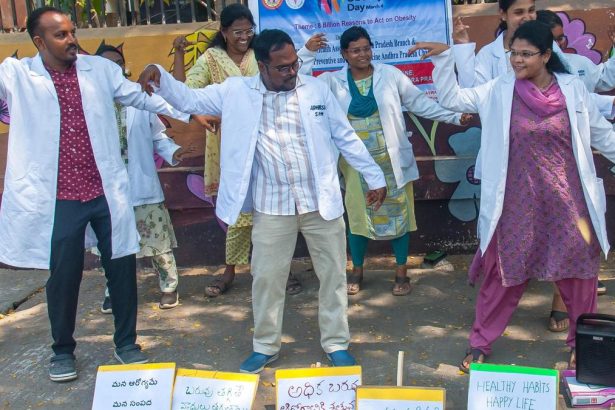 Ongole Physicians Advocate for Healthy Lifestyles on World Obesity Day